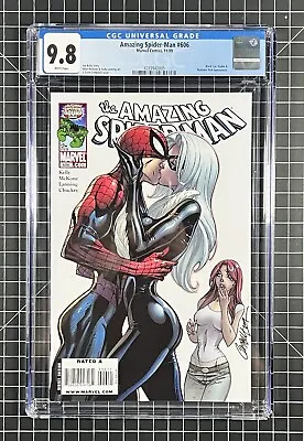 Buy Amazing Spider-man #606 Cgc 9.8 White Pages J Scott Campbell Cover 2009!! • 204.94£