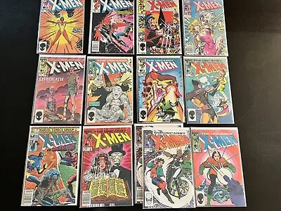 Buy Uncanny X-MEN Lot Of 13 Comics #150-201, 211, 214 Wolverine Cable Claremont Key • 59£