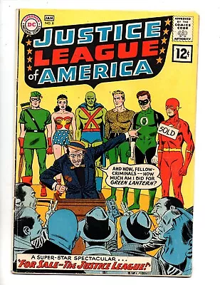Buy Justice League Of America #8  Vg+ 4.5   Origin And 1st App. Felix Faust  • 78.64£