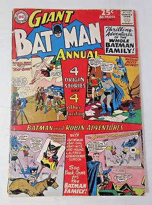 Buy Batman Annual #7 1964 [GD+] Silver Age DC 80-Page Giant Vintage Robin • 19.06£