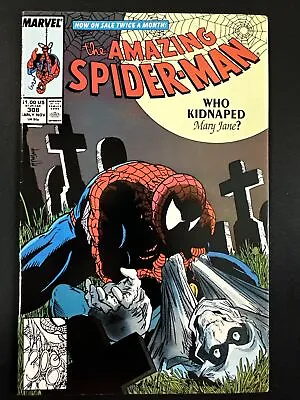 Buy The Amazing Spider-Man #308 Marvel Comics 1st Print Todd McFarlane 1988 VF • 11.98£
