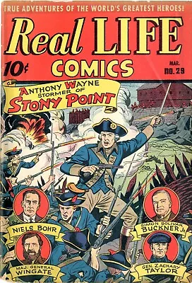 Buy Real Life Comics  # 29    VERY GOOD     March 1946    A-Bomb Story   See Photos • 43.73£