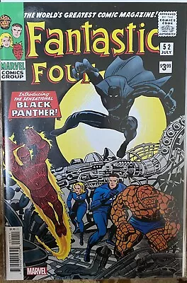 Buy Fantastic Four #52 Facsimile Edition 🔑1st App Black Panther Marvel Unread • 13.99£