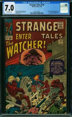 Buy Strange Tales #134 (Marvel, 1965) CGC 7.0 - Key • 341.35£