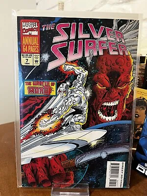 Buy Silver Surfer Annual #7 Marvel Comics 1994 VF+/NM Direct Edition 1st Print • 6.43£