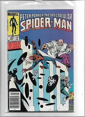 Buy Peter Parker, The Spectacular Spider-man #100 1985 Very Fine+ 8.5 4376 Spot • 11.89£