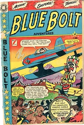 Buy Blue Bolt  # 103    GOOD     Feb. 1950   The Chameleon App.   L.B. Cole Cover • 43.96£