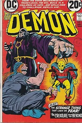 Buy The Demon #4 Dec 1972 FINE- 5.5 1st Appearance Of Ugly Meg And The Iron Duke • 9.99£