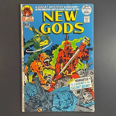 Buy New Gods 7 1st Steppenwolf Bronze Age DC 1972 Darkseid Jack Kirby Comic Orion • 11.82£