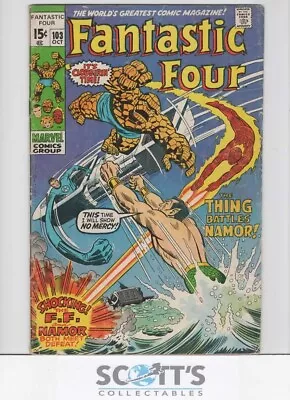 Buy Fantastic Four  #103  Gd • 4£