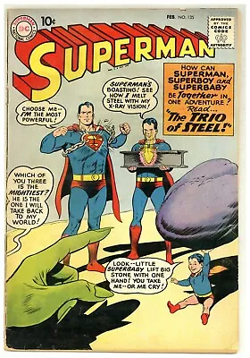 Buy Superman 135 Mxyzptlk Lois 2nd Lori LeMaris 1st Ronal 1960 DC Comics (j#4901) • 26.88£