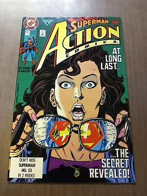 Buy Action Comics #662 February 1991 Nm Near Mint 9.4 Superman Secret Identity  • 8£