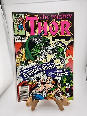 Buy Mighty Thor 410 Dr. Doom She-Hulk 1989 • 7.90£
