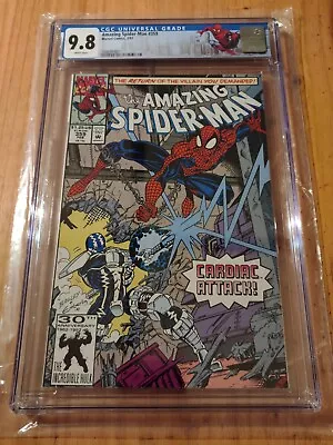 Buy Amazing Spider-Man #359 CGC 9.8 1st Cardiac App. 2/92 WP 🔥 Custom Label 🔥 • 119.93£