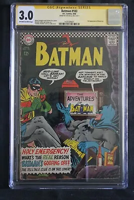 Buy Batman #183 - Dc Comics 1966 - Slabbed Cgc Signature 3.0 • 240.11£