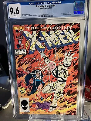 Buy X-Men #184 (1984) CGC 9.6 WP, 1st App Of Forge, New Slab • 59.30£