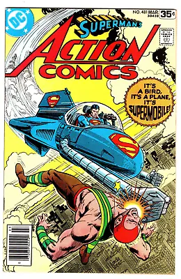 Buy Action Comics #481 - It's A Bird, It's A Plane...It's Supermobile! • 31.73£