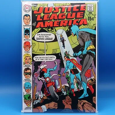 Buy Justice League Of America #78 -🔑Introduction Of Space Station Headquarters- VF+ • 47.96£