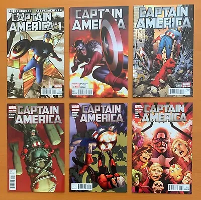 Buy Captain America #1, 2, 3, 4, 5, 6, 7, 8, 9, 10, 11, 12 & 13 (Marvel 2011) 13 X • 39.50£