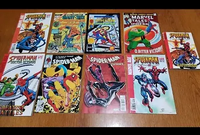 Buy Lot Of (9) Spider-man Comic Books Giant Size Spider-man And Punisher #4 Marvel • 21.36£