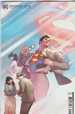 Buy Dc Comics Superman `78 #5 March 2022 Variant 1st Print Nm • 6£