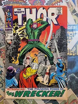 Buy Thor #148 4.5 1968 1st Wrecker • 23.81£