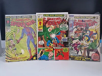 Buy The Amazing Spiderman (Lot Of 3: Issue's 5, 6 & 7) King-Size Special Annuals MCU • 12.50£