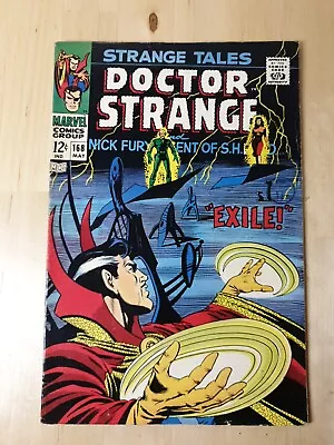 Buy Strange Tales Volume 1 #168 Marvel Comics 1967 Final Title Of Run • 14.99£