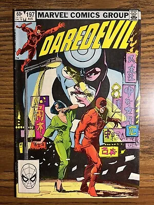 Buy Daredevil 197 Direct Edition 1st App Yuriko Oyama Marvel Comics 1983 Vintage L • 8.50£