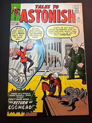 Buy Tales To Astonish (1959-1968 1st Series) #45 - 2nd Wasp App. Ant Man MCU • 270.24£
