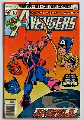 Buy The Avengers Vol 1 #172 1978 High Grade • 10£