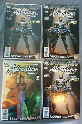 Buy 4 Comics - Adventure Comics 1, 5, 5, 5 (504, 508, 508, 508) DC Superboy Prime • 9.49£