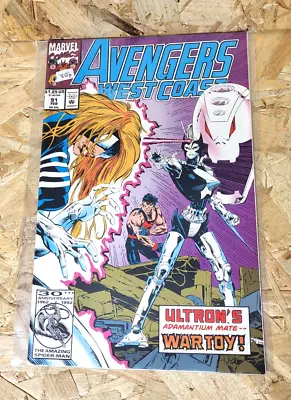 Buy Marvel Comics Avengers Westcoast Comic Book #91 (Feb. 1992) - NM • 5.99£