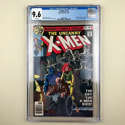 Buy Uncanny X-Men #114 (1978) CGC 9.6, Sauron Cameo • 220.96£