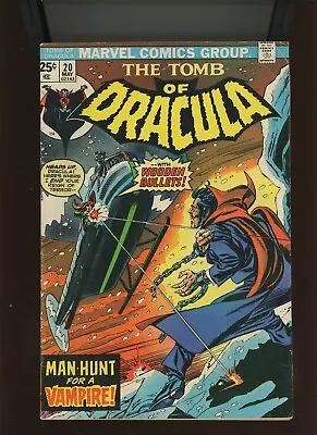 Buy (1974) Tomb Of Dracula #20: KEY! 1ST (FULL) APPEARANCE OF DR. SUN! (4.5/5.0) • 8.62£