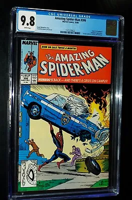 Buy CGC AMAZING SPIDER-MAN #306 1988 Marvel Comics CGC 9.8 NM/MT • 370.64£