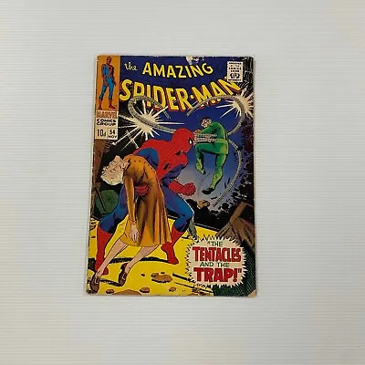 Buy Amazing Spider-Man #54 1967 VG- Pence Copy   • 75£