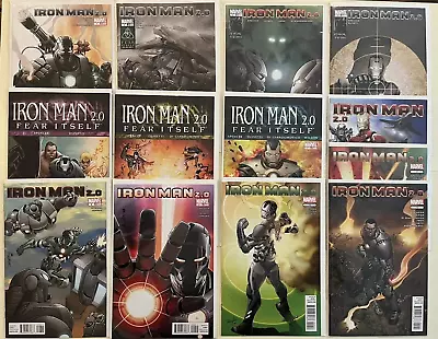 Buy IRON MAN 2.0 #1-12 Includes #7.1, #13 (2011) Complete Run Of 13 Comics NM • 32.99£