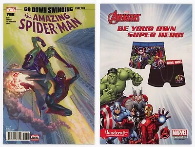 Buy Amazing Spider-Man #798 (NM+ 9.6) 1st Norman Osborn As Red Goblin Alex Ross 2018 • 16£