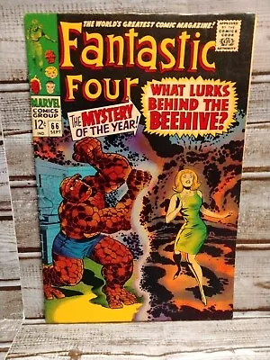 Buy Fantastic Four #66 Origin Of HIM Adam Warlock Marvel Comics Silver Age 1967 • 118.58£