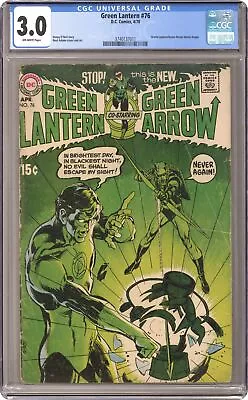 Buy Green Lantern #76 CGC 3.0 1970 3740137011 • 195.88£