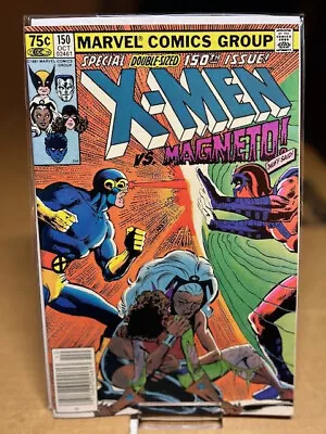 Buy Uncanny X-men #150 NM, White Pages, NEWSSTAND, Magneto Key CGC It! (1981)D • 39.98£
