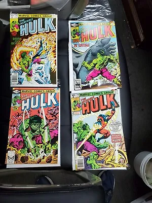 Buy Marvel Comics - The Incredible Hulk- #243, 244, 245, 246 • 11.89£