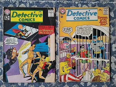 Buy Detective Comics Silver Age Batman Comic Lot 302 326 • 22.39£