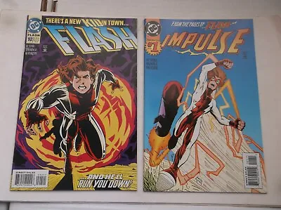 Buy Dc: The Flash #92+impulse #1, 1st Impulse Appearance, Featured On Tv, 1994, Nm-! • 55.31£