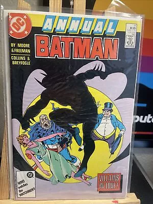 Buy BATMAN ANNUAL 11  1987 Moore Breyfogle Penguin Clayface DC Comics • 8.16£