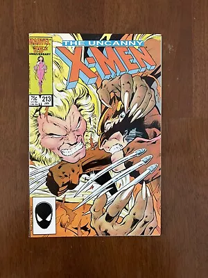 Buy Uncanny X-Men #213 (Marvel, 1987) 1st Cameo App. Of Mr. Sinister! Classic CVR VF • 16.06£