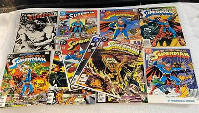 Buy Adventures Of Superman #422-432 | Marv Wolfman, Jerry Ordway - 11 Total FN/NF AV • 27.67£