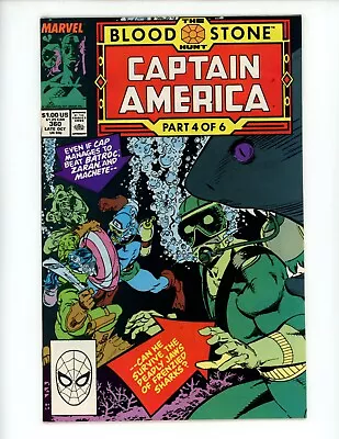 Buy Captain America #360 Comic Book 1989 NM- 1st App Crossbones Marvel • 7.90£