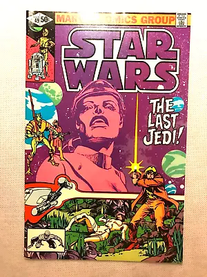 Buy Vintage 1981 Marvel Comics Star Wars #49 FN/VF Range UNREAD  The Last Jedi  • 11.98£